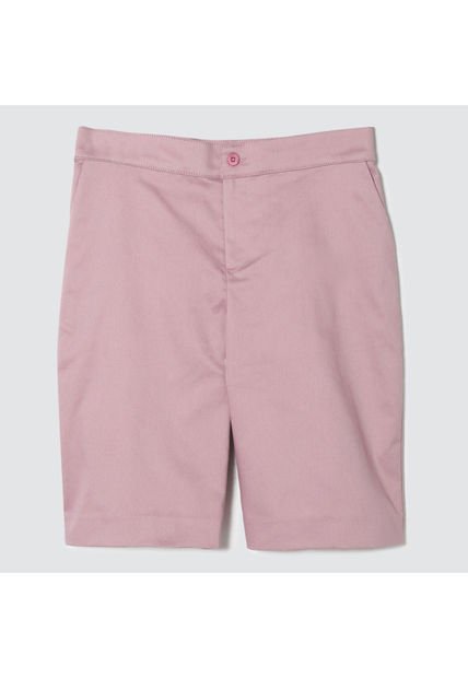 Bermuda Para Mujer  Color Lila Pastel Marca Ostu #40100070