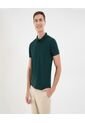 Polo Para Hombre Cuello Tejido Sin Bolsillo Color Verde Marca Ostu #60110798 de Ostu