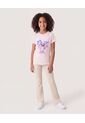 Camiseta Angel De Lilo Y Stitch  Infantil Niña Lila Ostu de Ostu