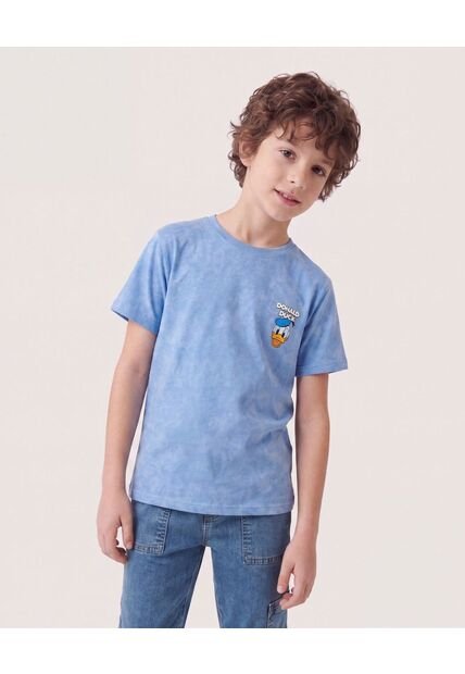 Camiseta Donald Duck Vintage Para Niño  Infantil Niño Azul Ostu