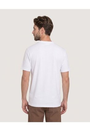 Camiseta Unicolor Texturizada Para Hombre Gris Ostu