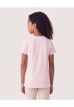 Camiseta Angel De Lilo Y Stitch Infantil Niña Lila Ostu