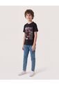 Camiseta Miles Morales Spider Man Para Niño  Infantil Niño Negro Ostu de Ostu