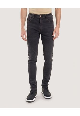 Jean Skinny Hombre Tono Oscuro  Para Hombre Negro Ostu Ostu