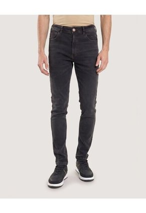 Jean Skinny Hombre Tono Oscuro Para Hombre Negro Ostu