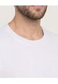 Camiseta Unicolor Texturizada  Para Hombre Gris Ostu de Ostu