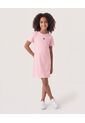 Vestido Helado Manga Corta  Infantil Niña Rosa Ostu de Ostu
