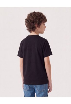 Camiseta Miles Morales Spider Man Para Niño Infantil Niño Negro Ostu