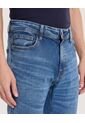 Jean Slim Ajuste Clásico  Para Hombre Azul Ostu de Ostu