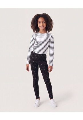 Leggings Pack X2 Básico Y Lunares X2 Infantil Niña Surtido Ostu
