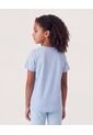 Camiseta Ariel De La Sirenita  Infantil Niña Azul Ostu de Ostu