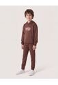 Hoodie Athletic Club Para Niño  Infantil Niño Café Ostu de Ostu