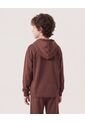 Hoodie Athletic Club Para Niño  Infantil Niño Café Ostu de Ostu