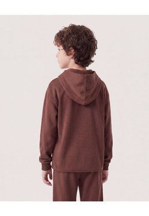 Hoodie Athletic Club Para Niño Infantil Niño Café Ostu