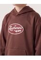 Hoodie Athletic Club Para Niño  Infantil Niño Café Ostu de Ostu