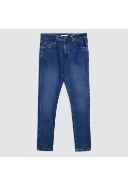 Jean Para Hombre Skinny Color Azul  Marca Ostu #60160270