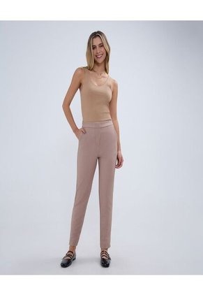 Camiseta Para Mujer Manga Sisa Color Beige Marca Ostu #40092234