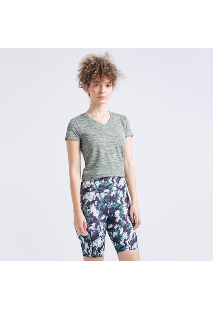 Leggins Para Mujer Corto Color Verde  Marca Ostu #40230462