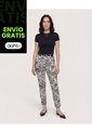 Pantalón  Para Mujer Chino Color Negro Marca Ostu #40070925 de Ostu