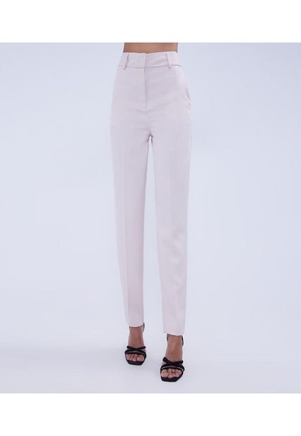 Pantalon Para Mujer  Color Beige Marca Ostu #40070701