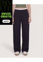 Pantalón  Para Mujer Moda Color Negro Marca Ostu #40070889 de Ostu