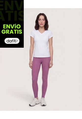 Leggins  Para Mujer Largo Color Morado Marca Ostu #40230636 Ostu