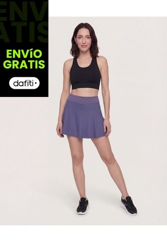 Falda  Para Mujer Corto Color Morado Marca Ostu #40140176 Ostu
