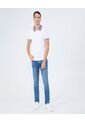 Jean Para Hombre Skinny Color Azul Medio Marca Ostu #60160403 de Ostu