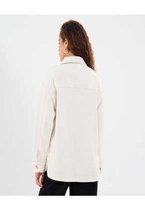 Chaqueta Para Mujer Trucker Color Beige Marca Ostu #40080240