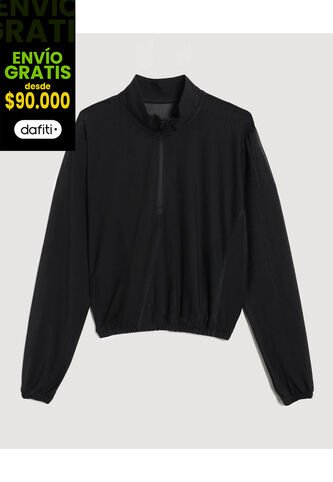 Buzo  Para Mujer Cuello Alto O Cuello Tortuga Color Negro Marca Ostu #40060487 Ostu