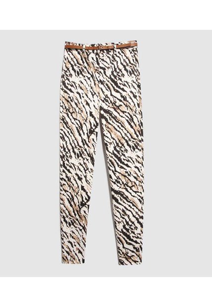Pantalon Para Mujer Chino Color Beige Marca Ostu #40070682