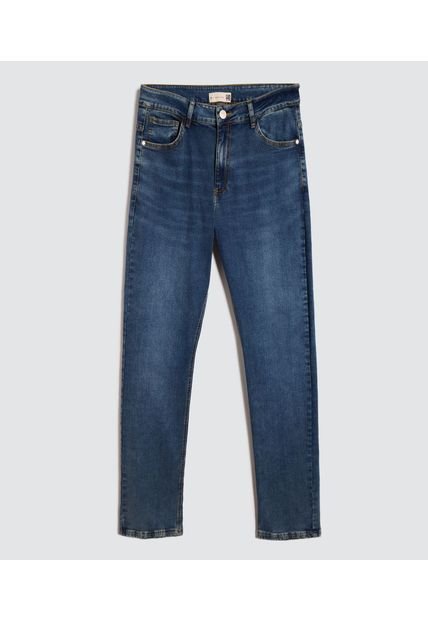 Jean Para Hombre Regular Color Azul Medio Marca Ostu #60160338