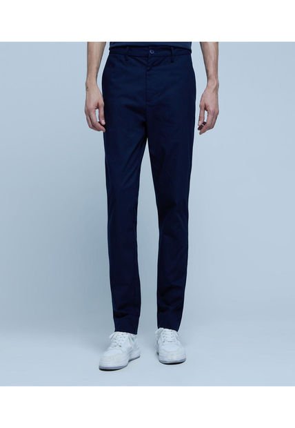 Pantalon Para Hombre Chino Color Azul  Marca Ostu #60070328
