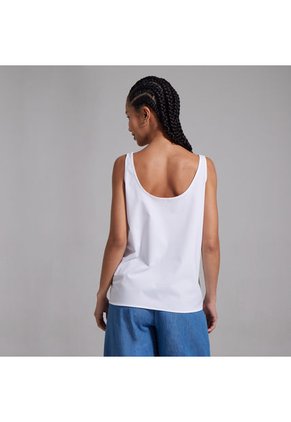 Blusa Para Mujer Manga Sisa Color Blanco Marca Ostu #40120763