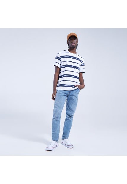 Jean Para Hombre Slim Color Azul  Marca Ostu #60160254