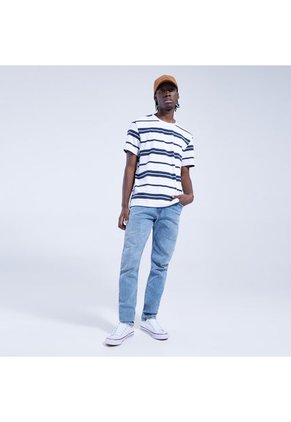 Jean Para Hombre Slim Color Azul Marca Ostu #60160254