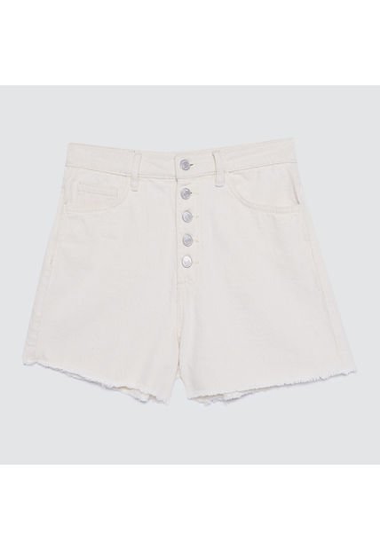 Short Para Mujer  Color Blanco Marca Ostu #40190238