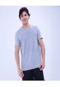 Camiseta Para Hombre Manga Corta Color Gris  Marca Ostu #60091508 de Ostu