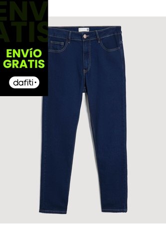 Jean  Para Hombre Slim Color Azul Marca Ostu #60168645 Ostu