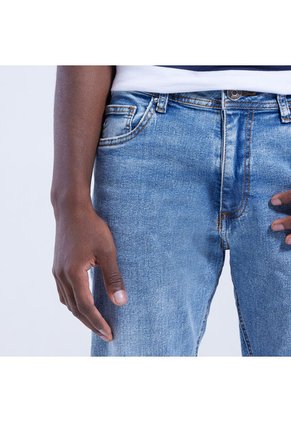 Jean Para Hombre Slim Color Azul Marca Ostu #60160254