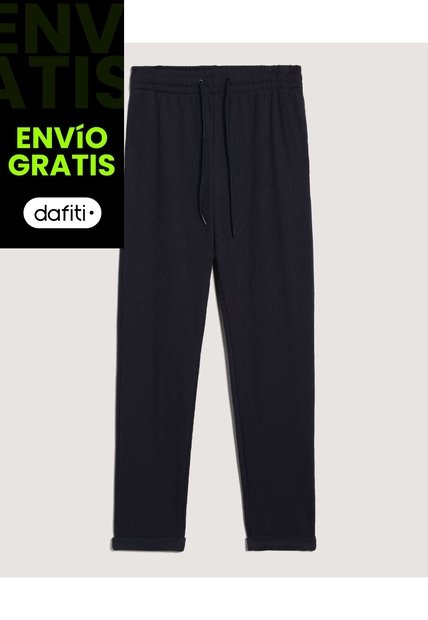 Pantalón  Para Hombre Jogger Color Azul Marca Ostu #60070480