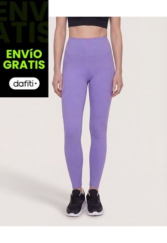 Leggins  Para Mujer Largo Color Lila Marca Ostu #40230637 Ostu