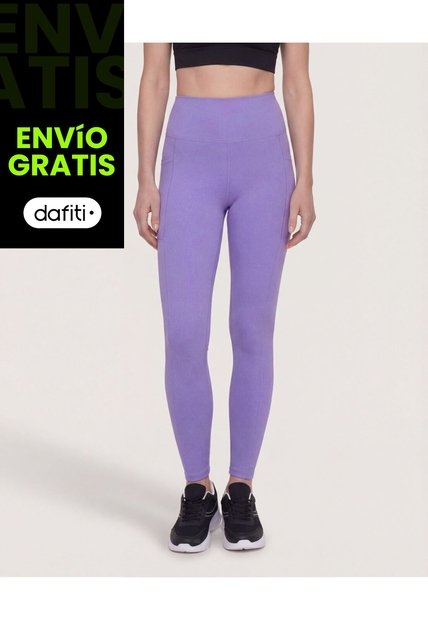 Leggins  Para Mujer Largo Color Lila Marca Ostu #40230637