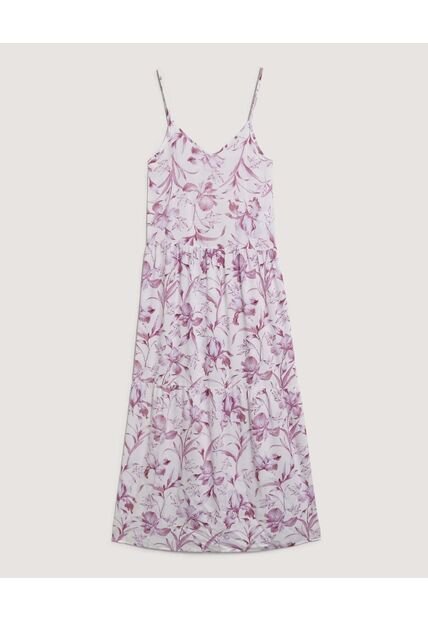 Vestido  Para Mujer M/Sisa Largo Color Lila Marca Ostu #40170381