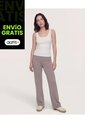 Pantalón  Para Mujer Moda Color Beige Marca Ostu #40070888 de Ostu