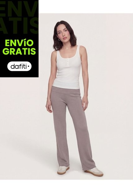 Pantalón  Para Mujer Moda Color Beige Marca Ostu #40070888