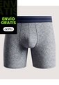 Boxer  Para Hombre Filete Corto Algodón Color Gris Marca Ostu #60000540 de Ostu
