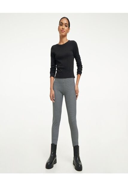 Leggins Para Mujer Largo Color Negro Marca Ostu #40230437