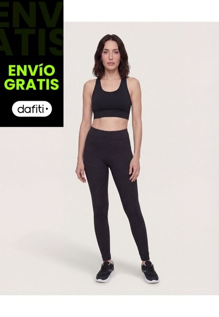 Leggins  Para Mujer Largo Color Negro Marca Ostu #40230664