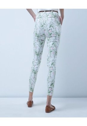 Pantalon Para Mujer Chino Color Verde  Marca Ostu #40070553